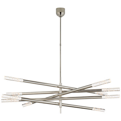 Kelly Wearstler Rousseau Grande Ten Light Articulating Chandelier