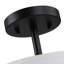 Verwood Fabric Semi Flush Mount-802548566