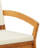 vidaXL Garden Bench with Cushion Oil Natural Solid Acacia Wood