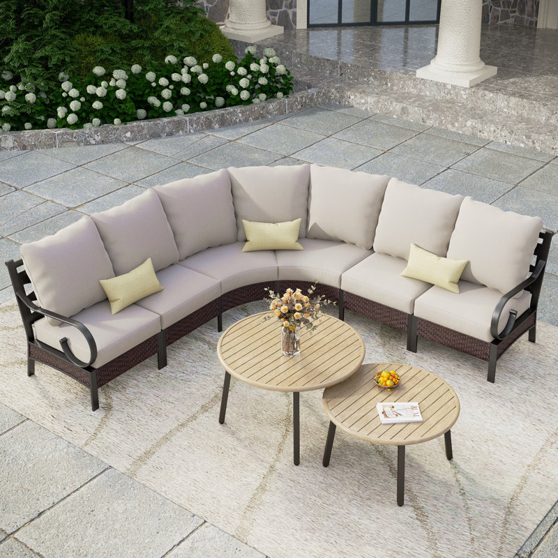  Outdoor Patio Conversation Furniture Set