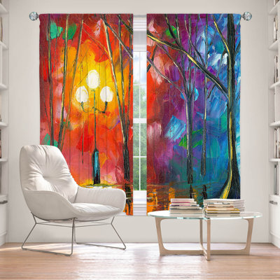 Jenavieve Room Darkening Curtain Pair