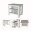 Îlot de cuisine antibactérien polyvalent avec rangement abondant pour une cuisson idéale-25693080