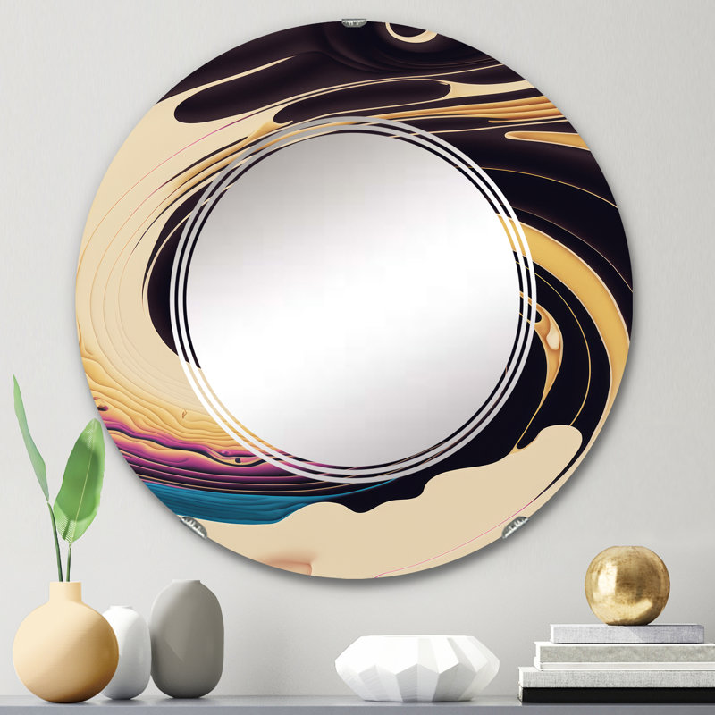 Miroir mural Quirin, 24 po x 24 po