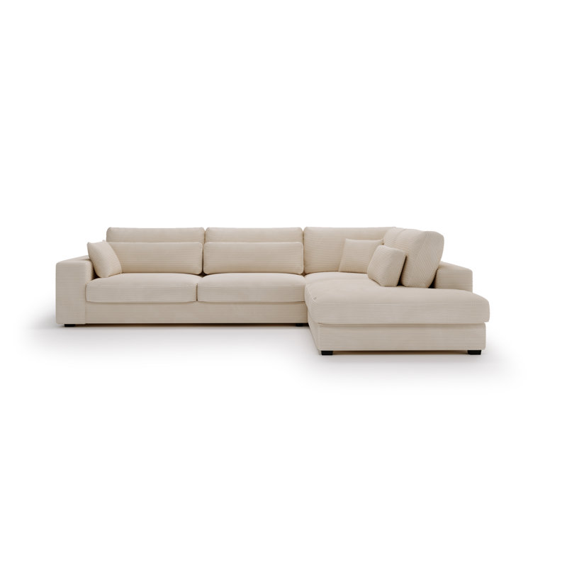 Tammera 3 Seater Corner Sofa , Beige