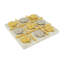 Metallic Leaf And Marble Tic Tac Toe Set