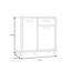 Crespin 91.4cm W 1 - Drawer Chest of Drawers