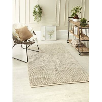 Caragh Solid Colour Hand Woven Area Rug