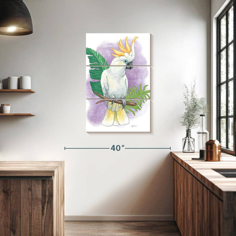Brampt Tropical Flair III, 38" H x 24" W