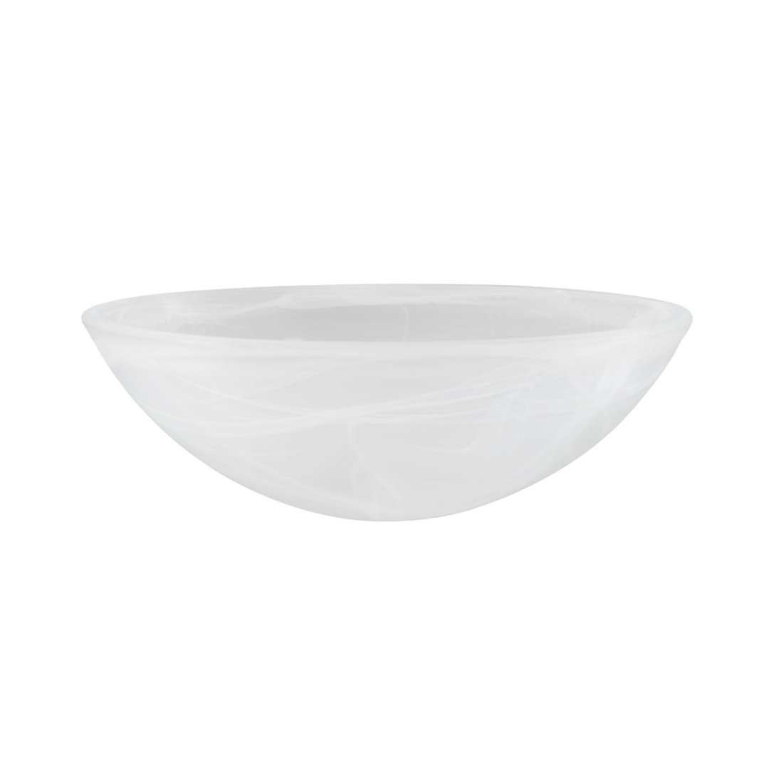 3.5'' H Glass Bowl Glass Shade Aspen Creative Corporation
