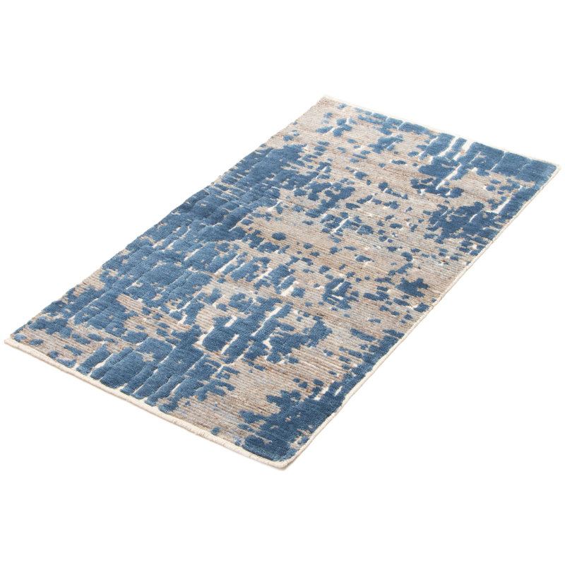 Tapis bleu Tangier 2 pi 10 po x 5 pi 0 po