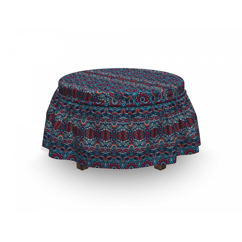 Housse pour repose-pieds classic tribal motifs