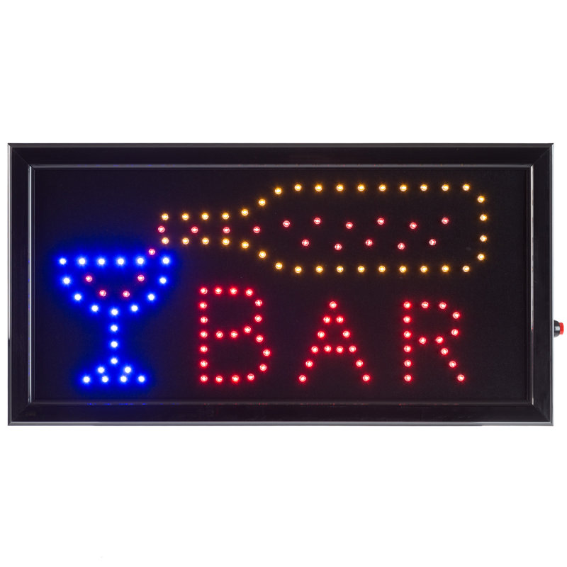 Bar LED Marquee Sign - Neon Electric Display Sign