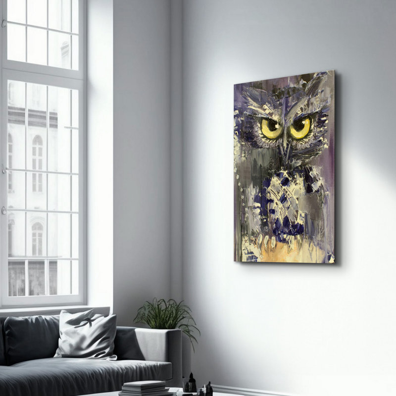 Elegant Tempered Glass Wall Art Painting, 13.8 x 21.7 inches | 100% Tempered Glass, Thickness: 0.16 inches | UV Printed for Vibrant Colors | Perfect for Home Decor, Living Room, & Office Spaces