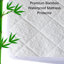 Shantaja Waterproof Fitted Bamboo Mattress Protector Diamond Design Case Pack-1891299160