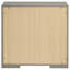 Table de chevet 2 tiroirs Pierce Grey-1367797940