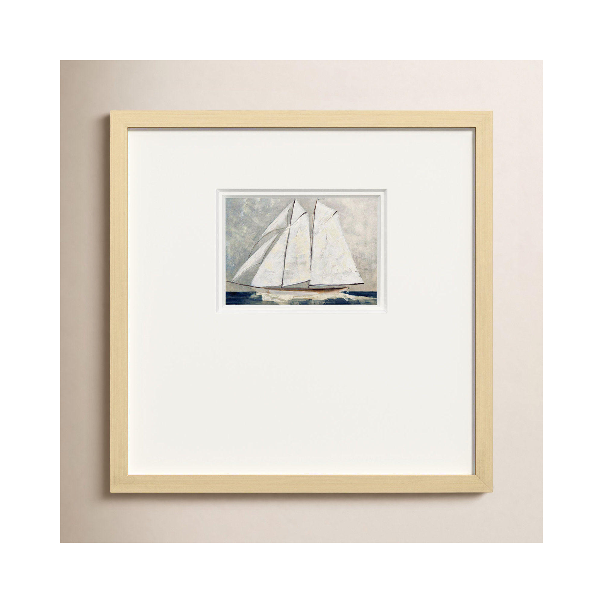 Setting Sail, 20" H x 20" W x 1" D