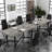 Aveline Extendable Dining Table 47" To 63" - Expandable Table With X-Brace Metal Legs, Smooth Glide Mechanism, Seats 6-8, Space Saving For Small Areas-1729378922