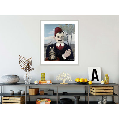 «Portrait of Monsieur X (Pierre Loti)» par Henri Rousseau, impression giclée encadrée
