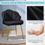 Fauteuil d'appoint en velours-5946121