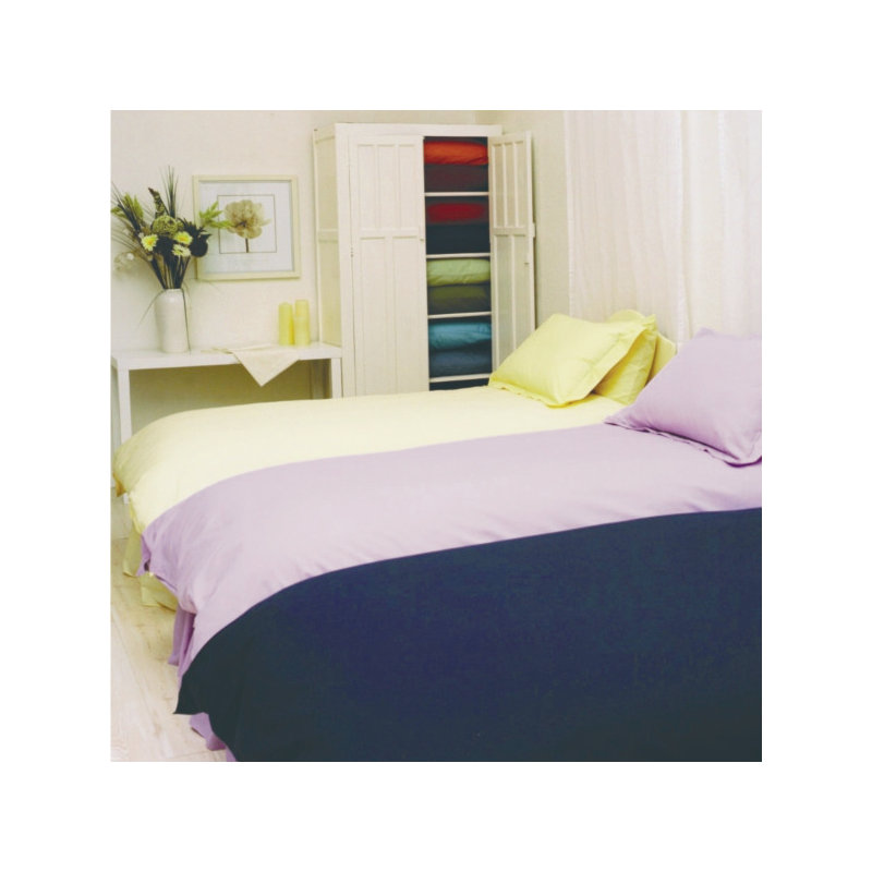 Poly Cotton Platform Valance, Black, Single