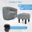 Fauteuil d'appoint pivotant avec repose-pieds, fauteuil club moderne en tonneau, canapé simple pivotant avec repose-pieds-1701475837