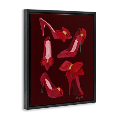 Cadre flottant Ruby Red Shoes, design par Hillary Holt