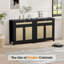 Armoire d'appoint avec tiroir et 2 portes Bonetta