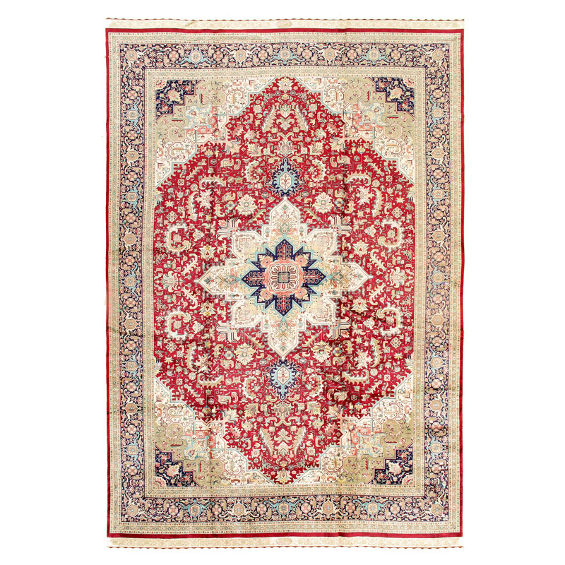 Tapis persan Tabriz Heriz 8 pi 2 po x 11 pi 6 po