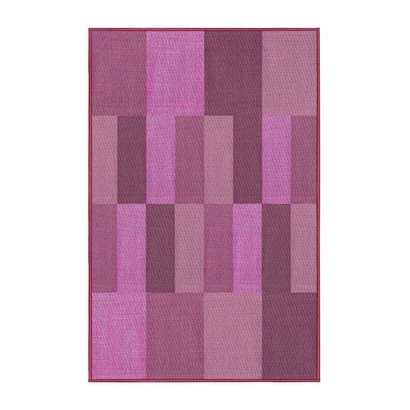 Tapis géométrique violet, Rectangle 5 pi x 7 pi