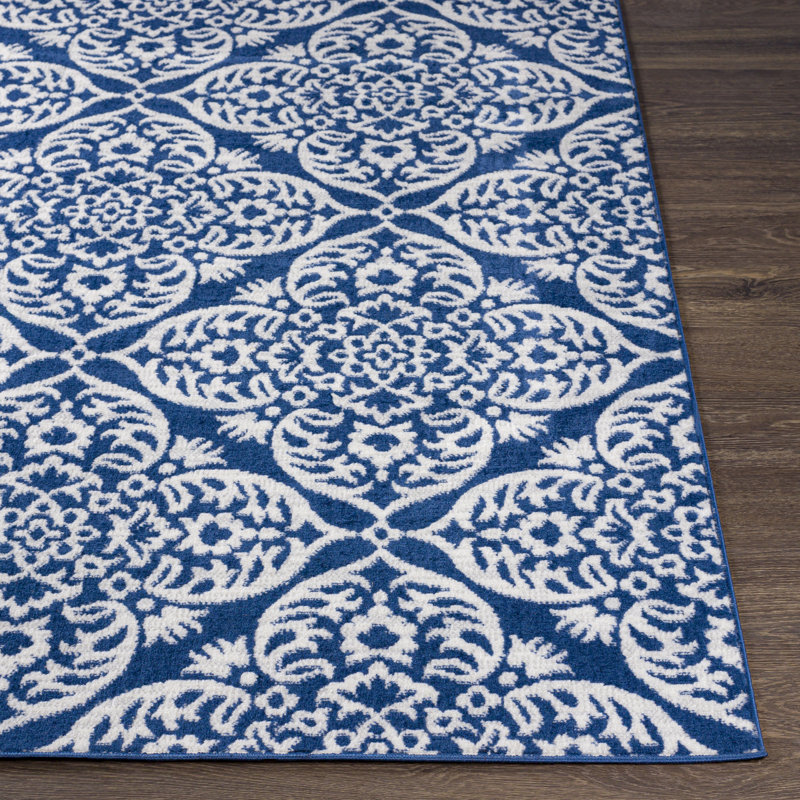 Roundhay Floral Indoor Rug, Rectangle 5'3" x 7'