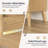 Wood Nightstand With Charging Station, Fluted Bedroom Nightstand, Bedside Table Chest