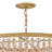 Fredrick Ramond Rubina Medium 6-Light Convertible Crystal Chandelier