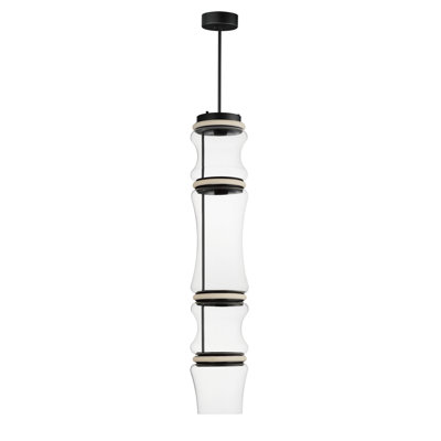 Luminaire suspendu à DEL 4 lumières Poinsettia