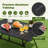 Black Portable Folding Camping Table With Carry Handle-233446260