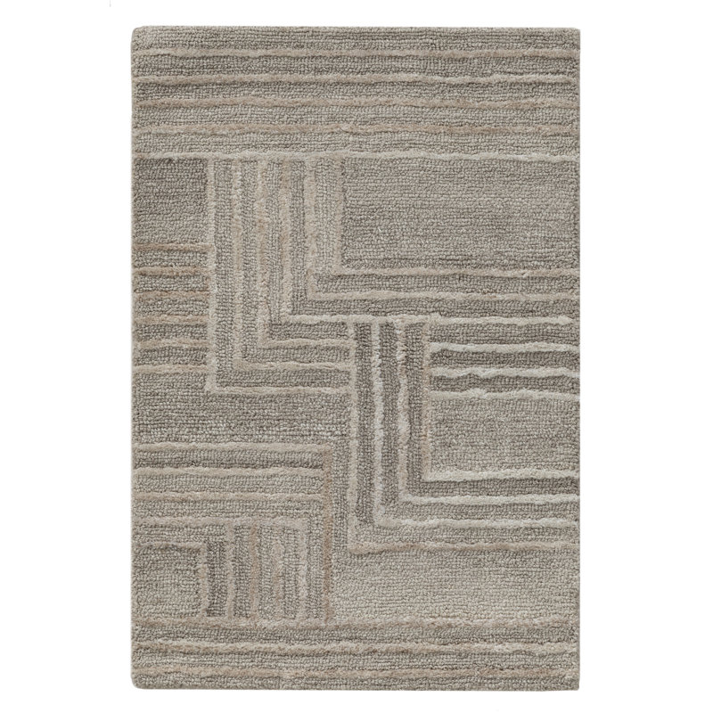 Tauhid Tufted Polyester Indoor Rug, 2'x3'