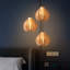 Modern 3-light Pendant With Glass Shade