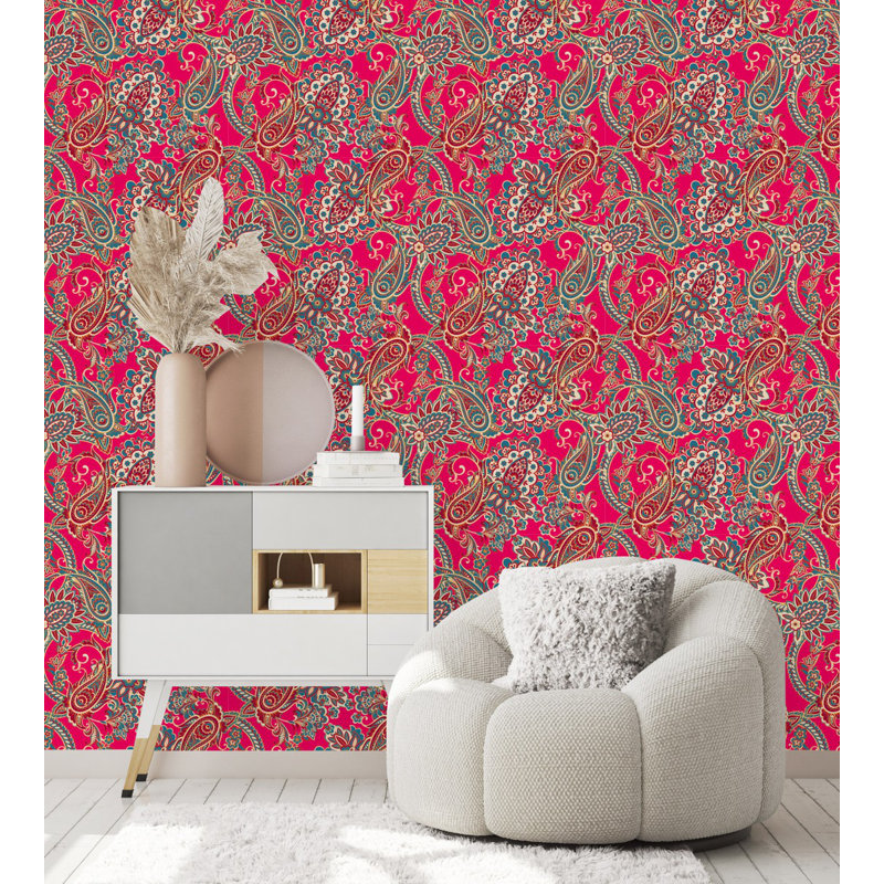 Carreau de papier peint l 25 po, L 2,08 pi x L 10,42 pi