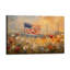 «Warm Warmed Wildflower», art mural sur toile 24 x 16 po
