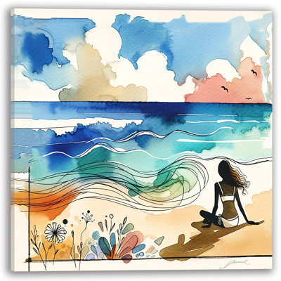 Art mural sur toile Coastal Daydream