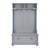 40.16W*18.58D*64.17H Modern Classic Hall Tree With Shoe Rack Bench And Coat Hooks For Entryway Storage, Combining Functionality And Elegance