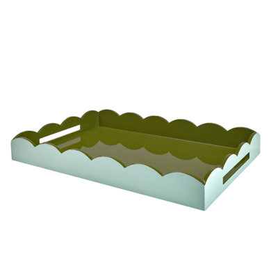 26x17 Scalloped Tray
