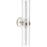 Purist™ 2 Light Indoor Bathroom Vanity Light Fixture, UL Listed