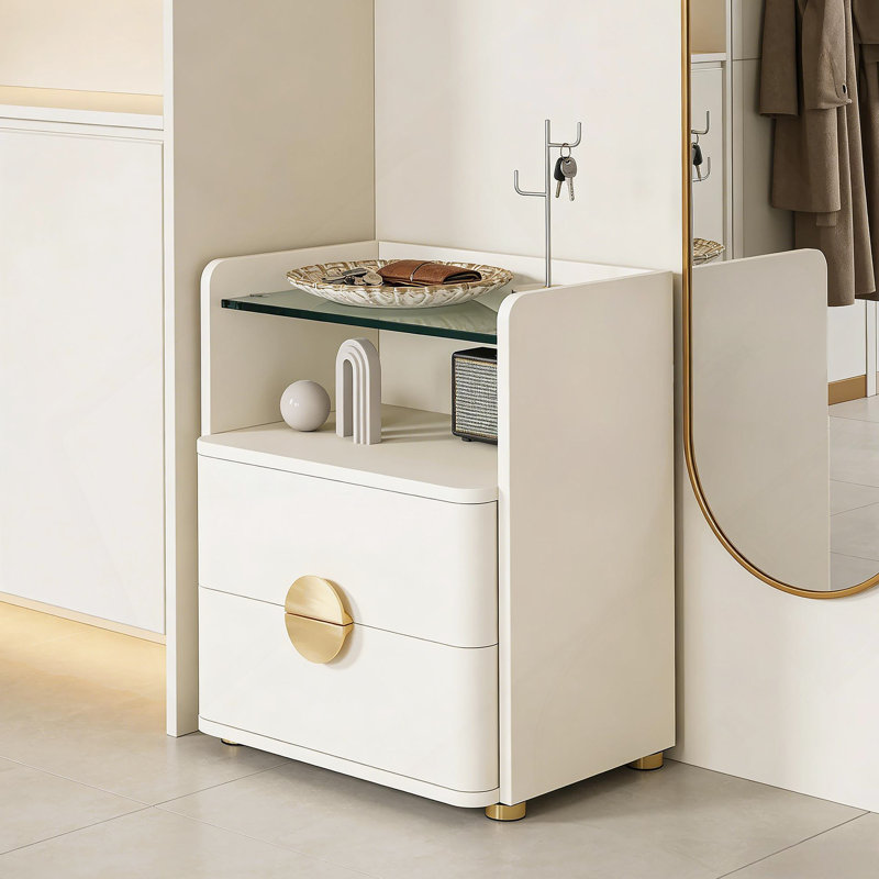 Table de chevet, table de chevet de rangement pour la chambre à coucher