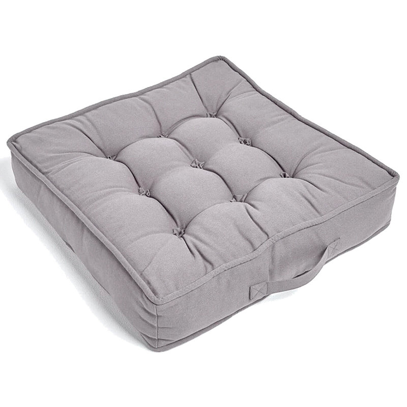 Domaingue Garden Seat Cushion, Silver