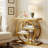 Wood and Metal 4-Tier End Table-1826771373-1826771369