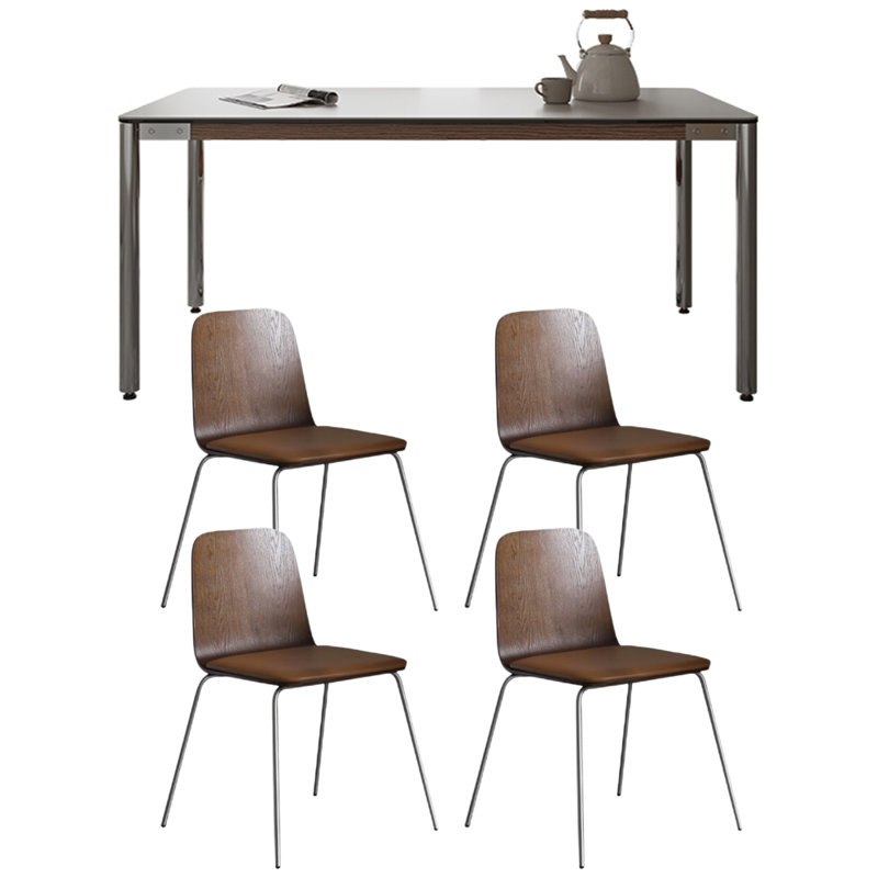 Table de salle à manger Modern, H 29,92 po x L 70,86 po x l 35,43 po