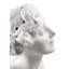 White 10.24" Porcelain Table Vase