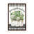 Toile avec cadre en bois brun classique sélectionné