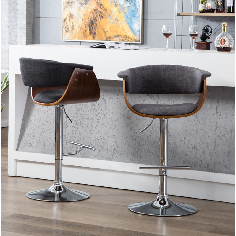Tabouret de bar Bandar, Gris