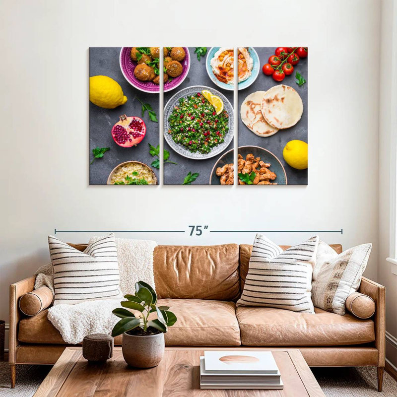 Yarlin Middle Eastern Feast, 36" H x 57" W